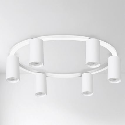 Brilagi - LED RGBW dimbare plafondlamp SELE 6xGU10/6,5W/230V 2700-6500K wit + afstandsbediening