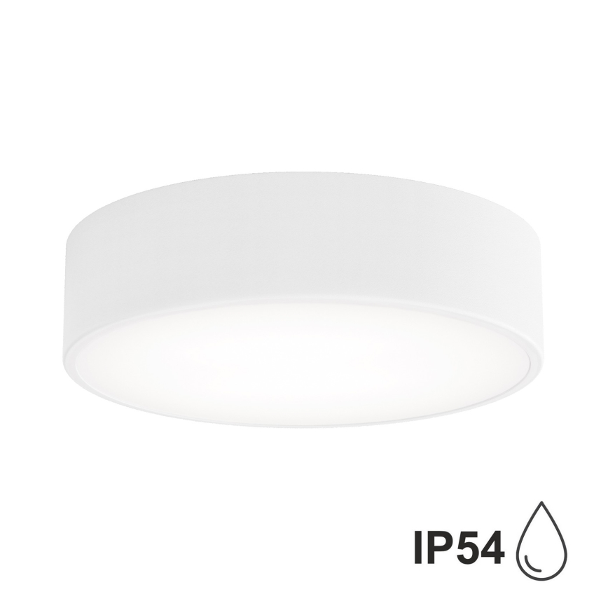 BRILAGI - LED RGBW dimbare badkamerplafondlamp CLARE 2xE27/12W/230V 2700-6500K Ø 30 cm IP54 wit