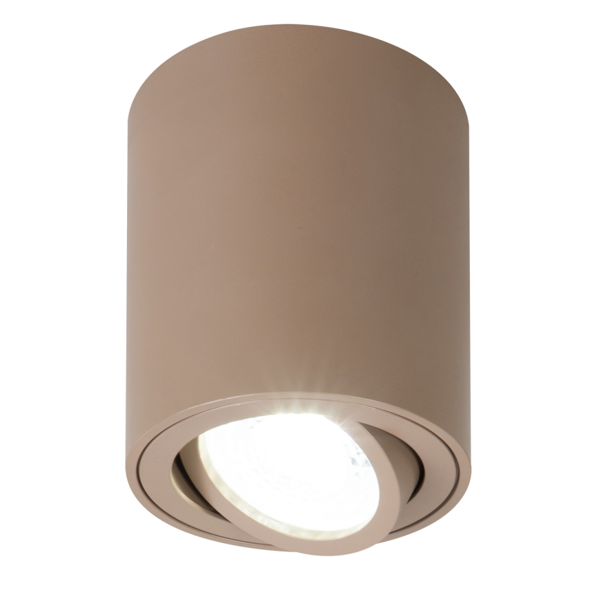 Brilagi - Dimbare LED RGBW-spot MIA 1xGU10/4,8W/230V 3000K 100x80 mm beige