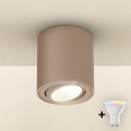 Brilagi - LED RGBW dimbare spot MIA 1xGU10/4,8W/230V 3000K 84x80 mm beige + afstandsbediening