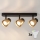 Brilagi - LED RGBW dimbare spot NUGGET 3xGU10/4,8W/230V zwart/goud