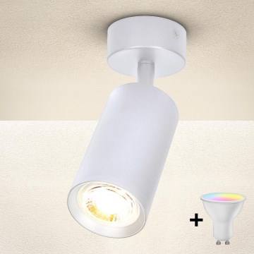 Brilagi - LED RGBW dimbare spot SELE 1xGU10/6W/230V 3000K wit + afstandsbediening