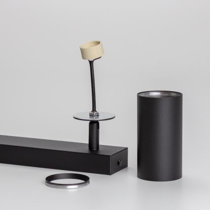 Brilagi - LED RGBW dimbare spot SELE 2xGU10/4,8W/230V 3000K zwart + afstandsbediening