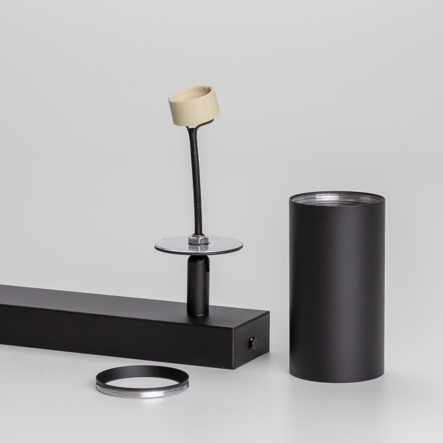 Brilagi - LED RGBW dimbare spot SELE 2xGU10/4,8W/230V 3000K zwart + afstandsbediening