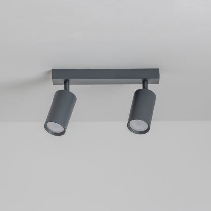 Brilagi - LED RGBW dimbare spot SELE 2xGU10/6W/230V 3000K antraciet + afstandsbediening