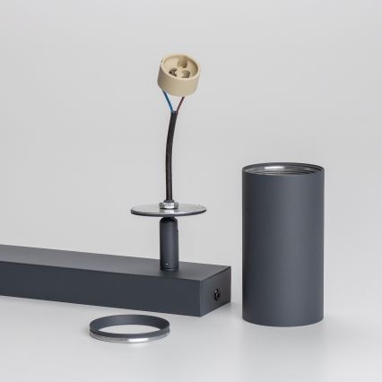 Brilagi - LED RGBW dimbare spot SELE 2xGU10/6W/230V 3000K antraciet + afstandsbediening