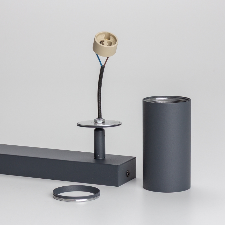 Brilagi - LED RGBW dimbare spot SELE 2xGU10/6W/230V 3000K antraciet + afstandsbediening