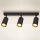 Brilagi - LED RGBW dimbare spot SELE 3xGU10/6,5W/230V 2700-6500K zwart/goud