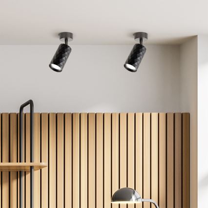 Brilagi - LED RGBW Dimbare spot SELE DIAMANT 1xGU10/6,5W/230V 2700-6500K Wi-Fi zwart