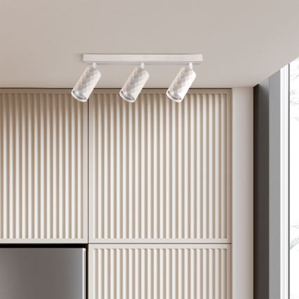 Brilagi - LED RGBW dimbare spot SELE DIAMANT 3xGU10/6W/230V 3000K wit + afstandsbediening