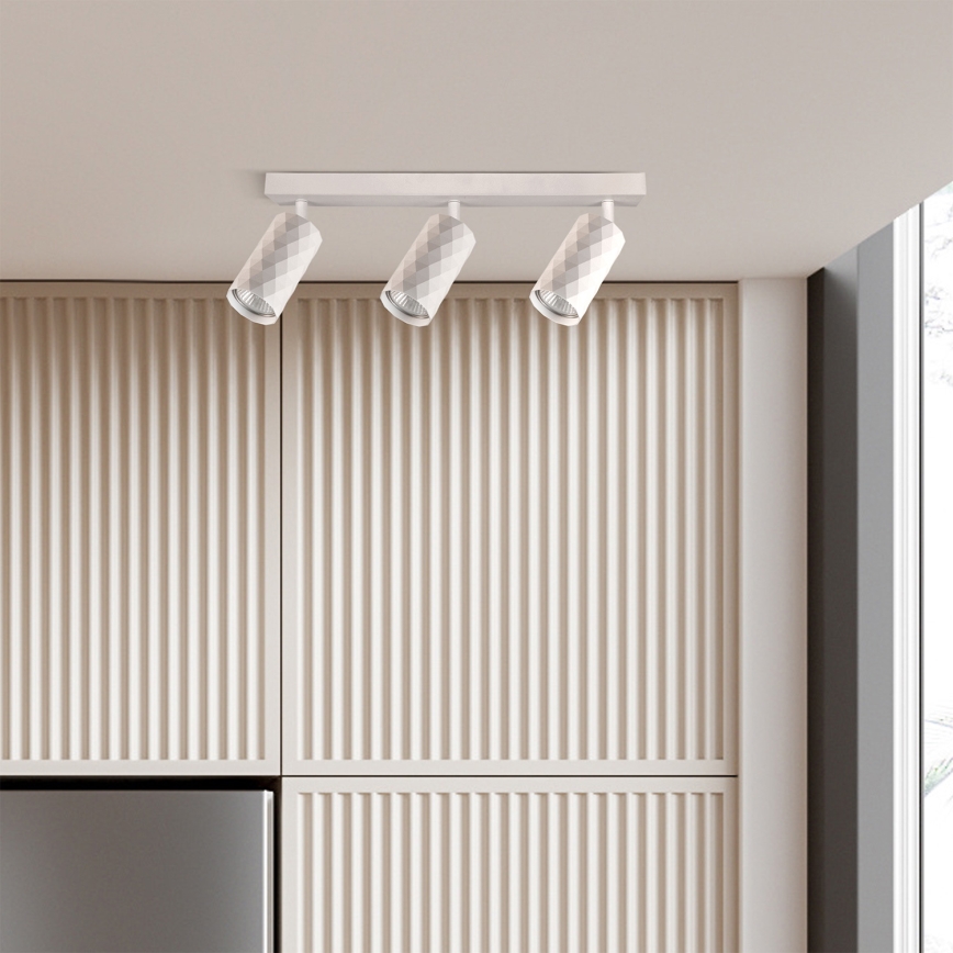 Brilagi - LED RGBW dimbare spot SELE DIAMANT 3xGU10/6W/230V 3000K wit + afstandsbediening