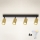 Brilagi - LED RGBW dimbare spot SELE GOLDEN 4xGU10/4,8W/230V 3000K zwart/goud + afstandsbediening