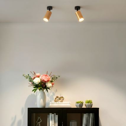 Brilagi - LED RGBW dimbare spot SELE MODERN 1xGU10/4,8W/230V 3000K goudkleurig + afstandsbediening
