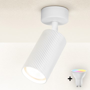 Brilagi - LED RGBW dimbare spot SELE MODERN 1xGU10/6,5W/230V 2700-6500K Wi-Fi wit