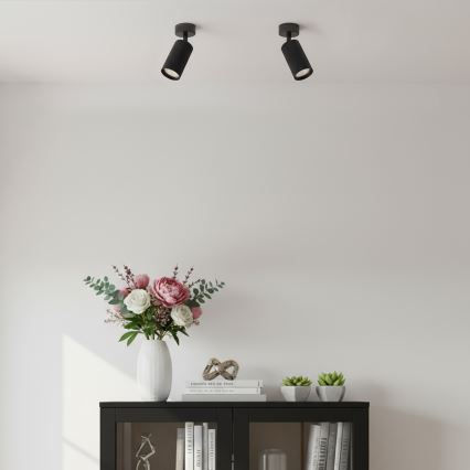 Brilagi - LED RGBW dimbare spot SELE MODERN 1xGU10/6W/230V 3000K zwart + afstandsbediening