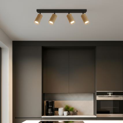 Brilagi - LED RGBW dimbare spot SELE MODERN 4xGU10/4,8W/230V 3000K goudkleurig + afstandsbediening