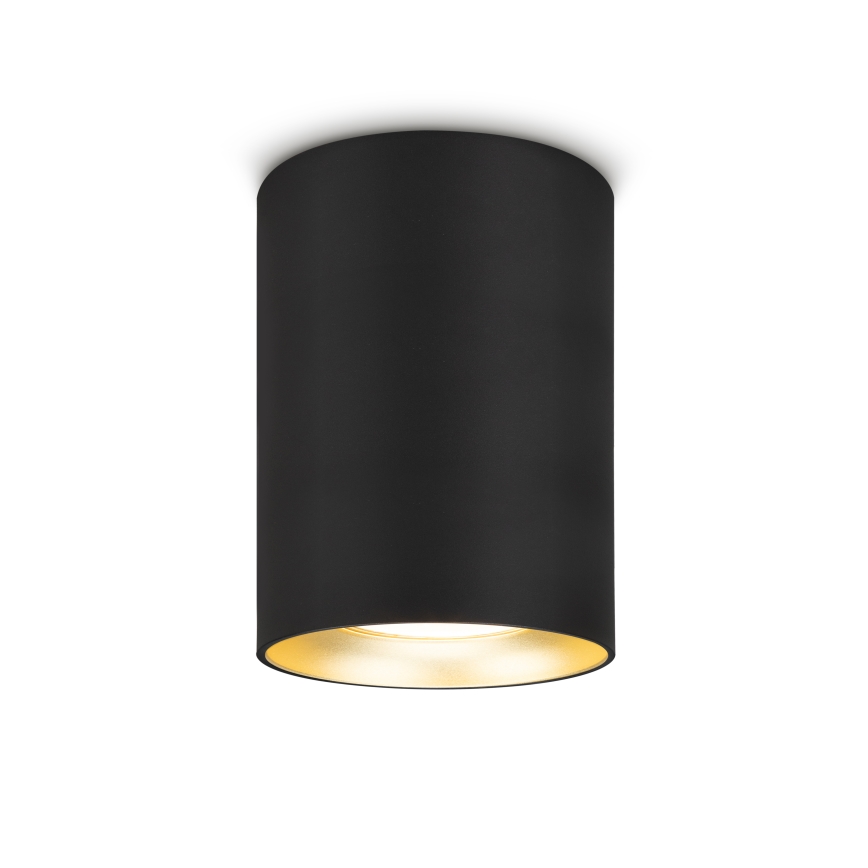 Brilagi - LED RGBW dimbare spot TRINE 1xGU10/4,8W/230V 3000K zwart/goud met afstandsbediening