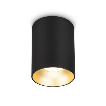 Brilagi - LED RGBW dimbare spot TRINE 1xGU10/4,8W/230V 3000K zwart/goud met afstandsbediening