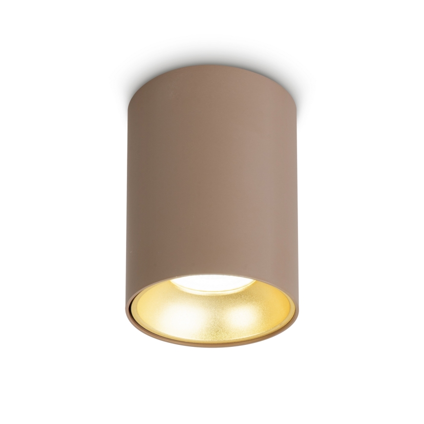 Brilagi - LED RGBW dimbare spot TRINE 1xGU10/6W/230V 3000K beige/goud + afstandsbediening