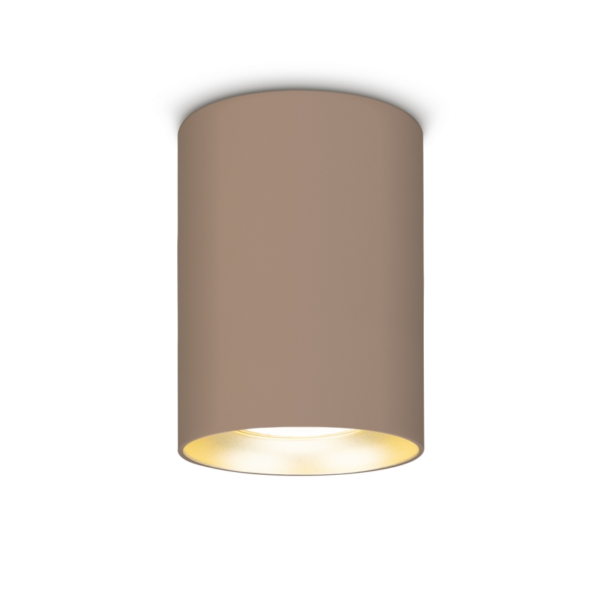 Brilagi - LED RGBW dimbare spot TRINE 1xGU10/6W/230V 3000K beige/goud + afstandsbediening