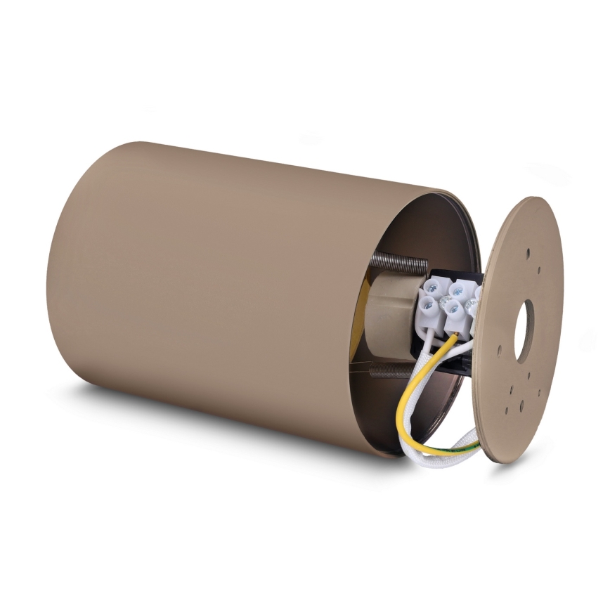 Brilagi - LED RGBW dimbare spot TRINE 1xGU10/6W/230V 3000K beige/goud + afstandsbediening