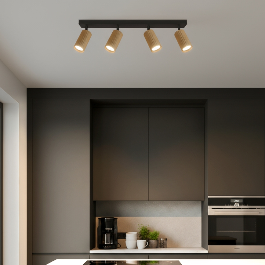 Brilagi - LED RGBW dimbare plafondspot SELE MODERN 4xGU10/6,5W/230V 2700–6500K Wi‑Fi goud