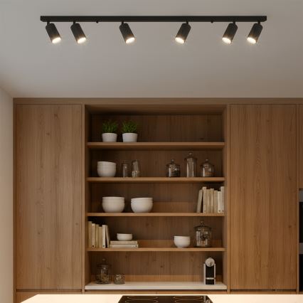 Brilagi - LED RGBW dimbare spot SELE MODERN 6x GU10/6,5W/230V 2700-6500K Wi-Fi zwart