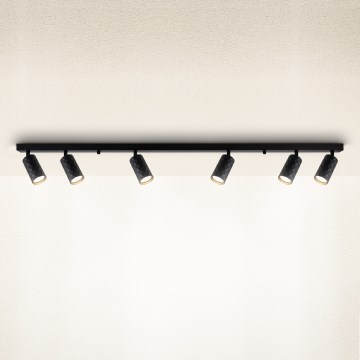 Brilagi - LED RGBW dimbare spotverlichting SELE DIAMANT 6xGU10/6,5W/230V 2700-6500K Wi-Fi zwart