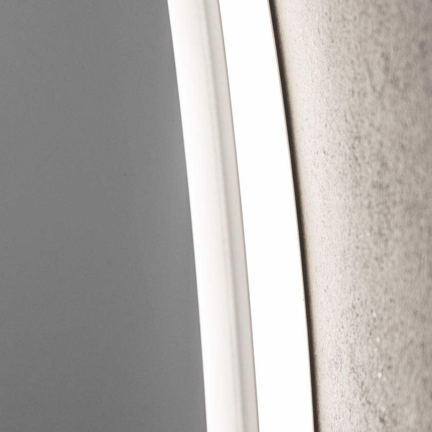 Brilagi - CLARA PRO LED RGBW verwarmde badkamerspiegel LED/19W/230V Ø 60 cm IP44 CRI 90 dimbaar + CCT + afstandsbediening