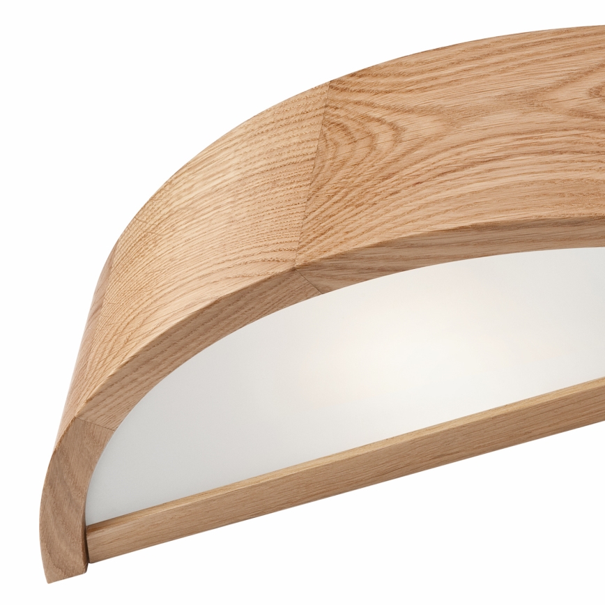 Brilagi - LED RGBW dimbare wandlamp CARVALHO 1xE27/9W/230V 2700-6500K Wi-Fi eiken
