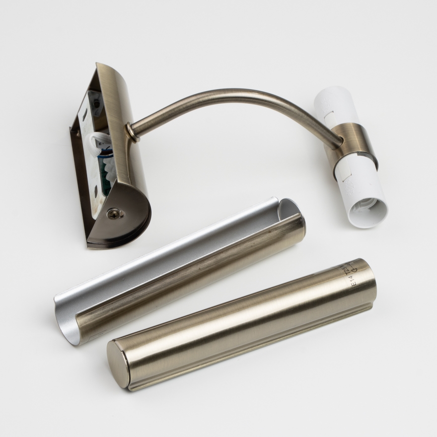Brilagi - LED Schilderijverlichting DANAE 2xE14/4W/230V 3000K brons