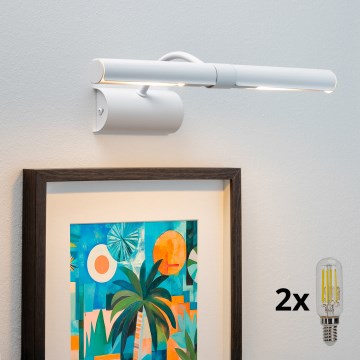 Brilagi - LED Schilderijverlichting DANAE 2xE14/4W/230V 3000K wit