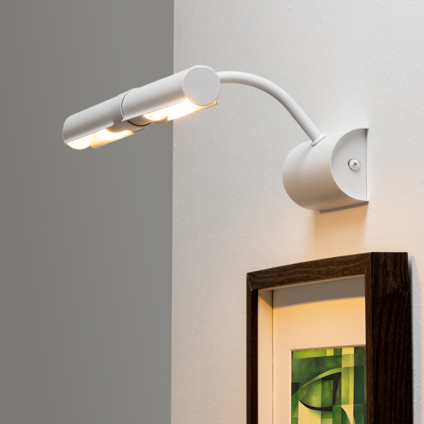 Brilagi - LED Schilderijverlichting DANAE 2xE14/4W/230V 3000K wit