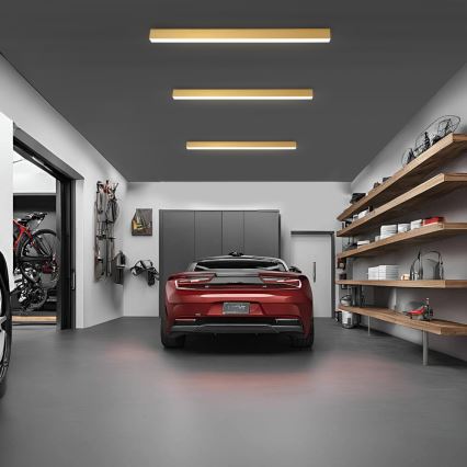 Brilagi - SLEEKLINE LED plafondlamp voor de badkamer LED/40W/230V 3000/4500/6000K goudkleurig IP44