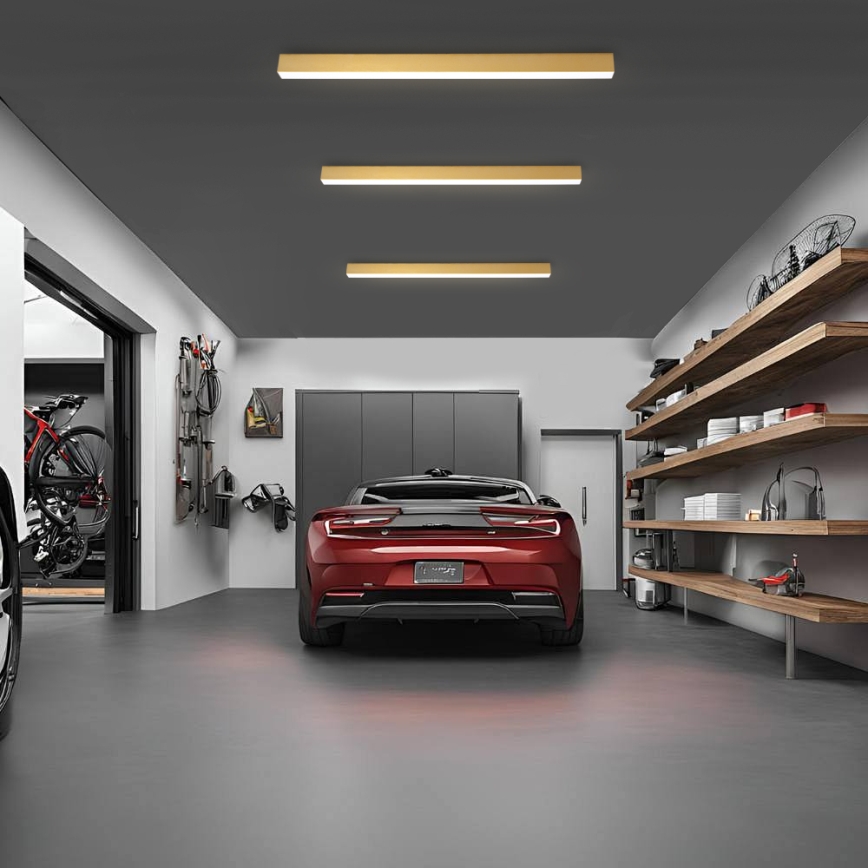 Brilagi - SLEEKLINE LED plafondlamp voor de badkamer LED/40W/230V 3000/4500/6000K goudkleurig IP44