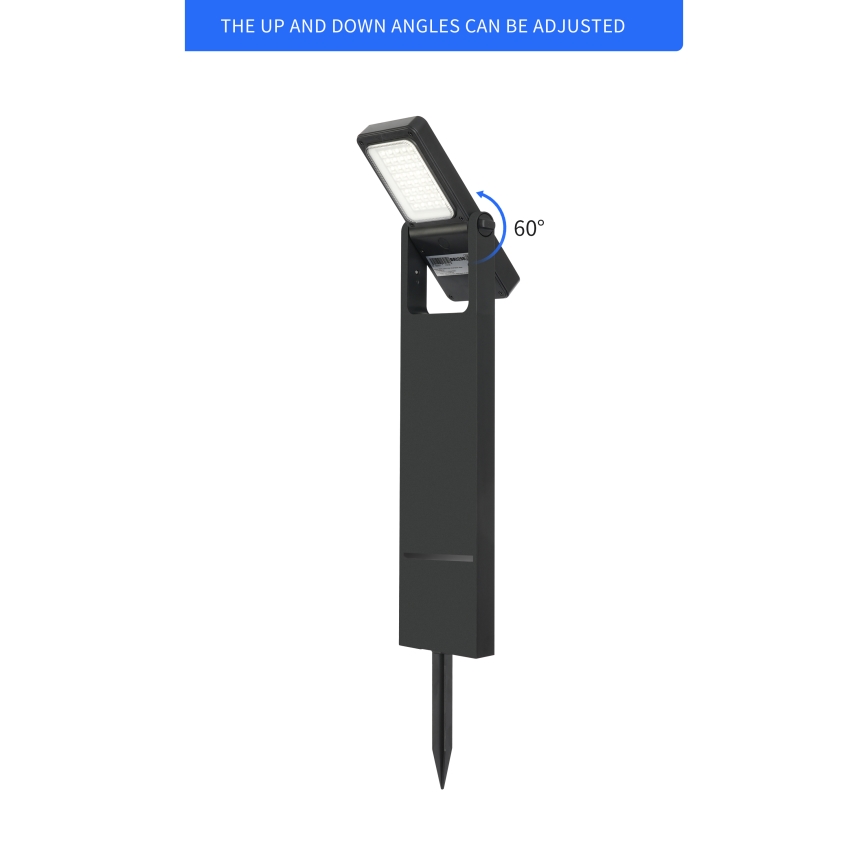 Brilagi - LED Solar lamp ZON SPIKE LED/4W/3,7V 2200 mAh IP44