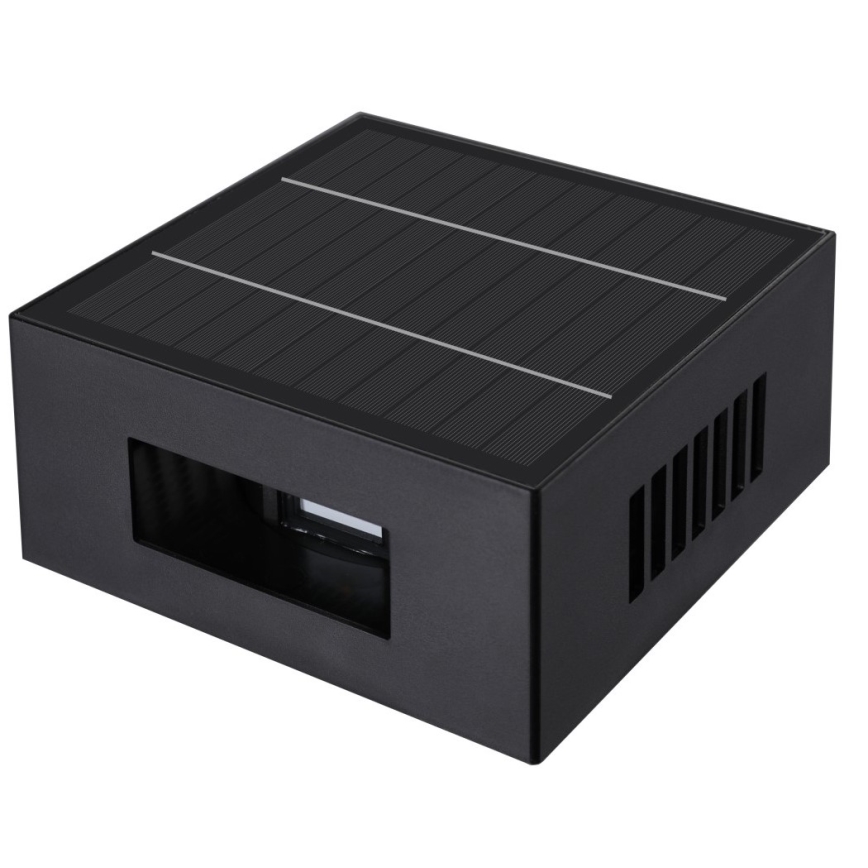 Brilagi - LED Solar wandlamp BLOCK LED/2W/3,7V 1300 mAh IP44