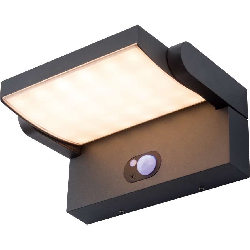 Brilagi - LED Solar wandlamp met sensor ANKLE LED/3,5W/3,7V 2200 mAh IP54