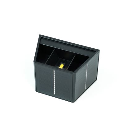 Brilagi - LED Solar wandlamp met sensor SOLAR CUBE LED/2W/3,2V 1300 mAh IP54
