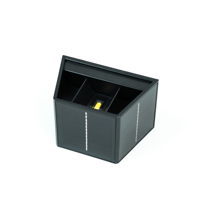 Brilagi - LED Solar wandlamp met sensor SOLAR CUBE LED/2W/3,2V 1300 mAh IP54