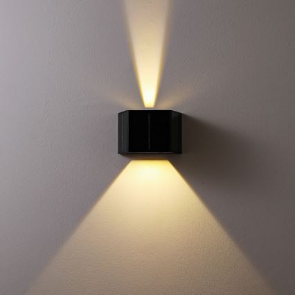 Brilagi - LED Solar wandlamp met sensor SOLAR CUBE LED/2W/3,2V 1300 mAh IP54