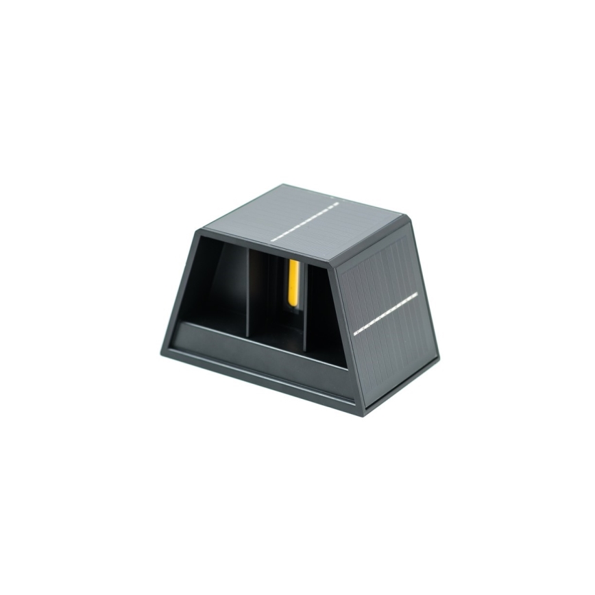 Brilagi - LED Solar wandlamp met sensor SOLAR CUBE LED/2W/3,2V 1300 mAh IP54