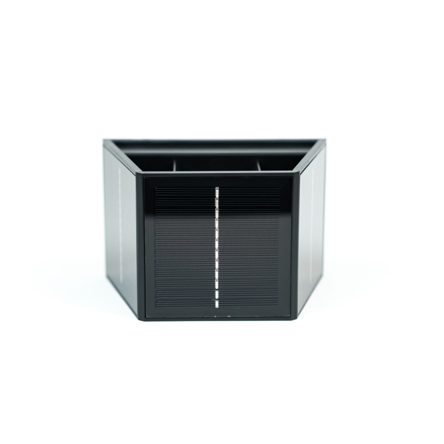 Brilagi - LED Solar wandlamp met sensor SOLAR CUBE LED/2W/3,2V 1300 mAh IP54