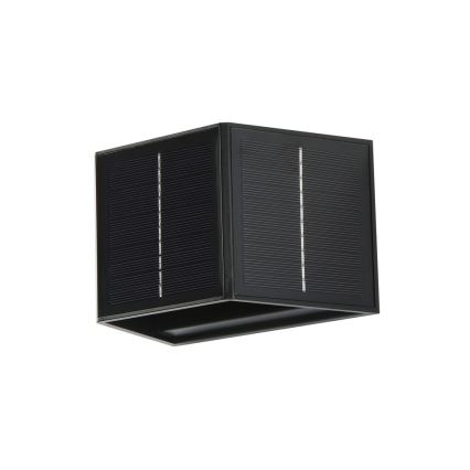 Brilagi - LED Solar wandlamp met sensor SOLAR CUBE LED/2W/3,2V 1300 mAh IP54