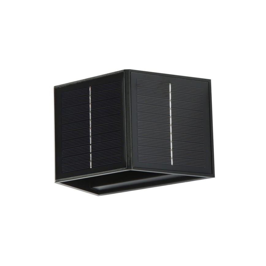 Brilagi - LED Solar wandlamp met sensor SOLAR CUBE LED/2W/3,2V 1300 mAh IP54