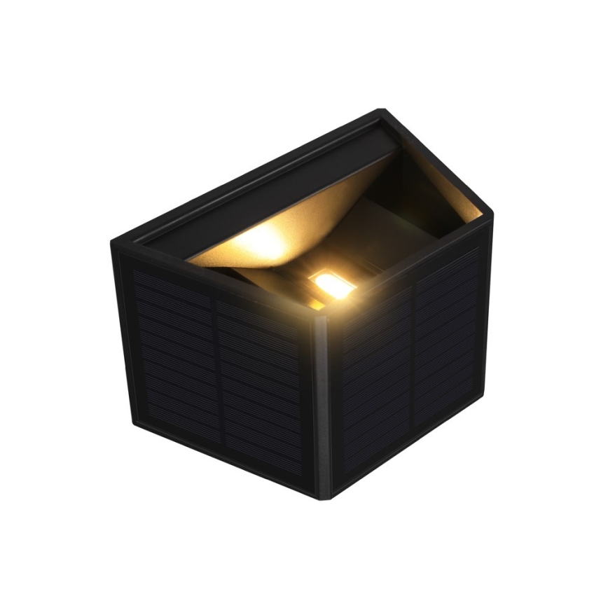 Brilagi - LED Solar wandlamp met sensor SOLAR CUBE LED/2W/3,2V 1300 mAh IP54