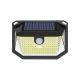 Brilagi - LED Solar wandlamp met sensor WALLIE LED/4W/3,7V 3000K IP65