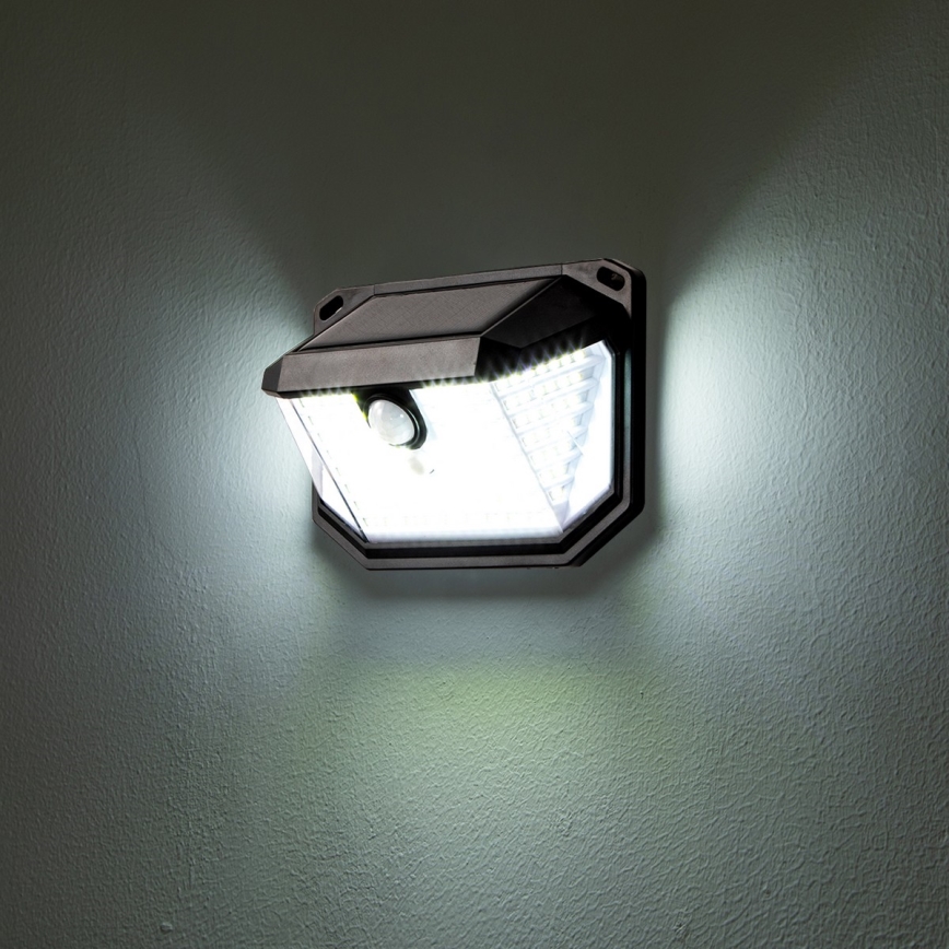 Brilagi - LED Solar wandlamp met sensor WALLIE LED/4W/5,5V 1200mAh 6500K IP65