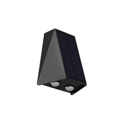 Brilagi - LED Solar wandlamp PYRAMID LED/2W/3,2V 1300 mAh IP54