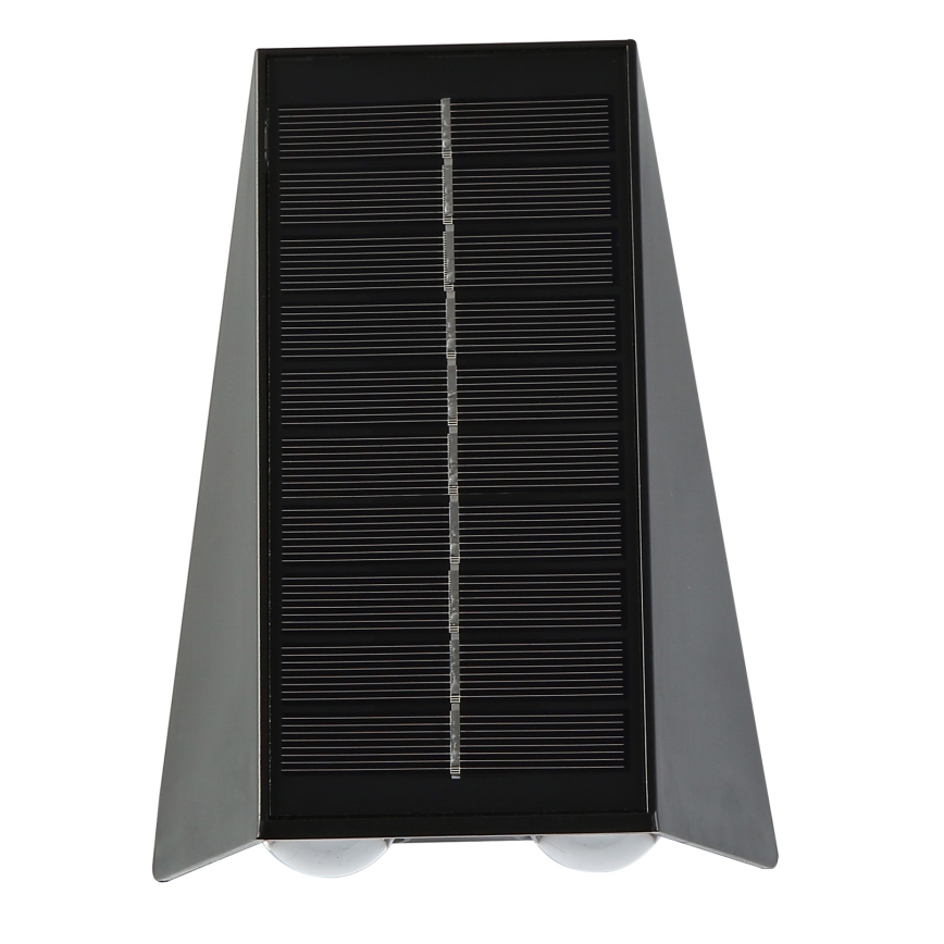 Brilagi - LED Solar wandlamp PYRAMID LED/2W/3,2V 1300 mAh IP54